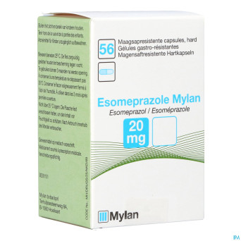 Esomeprazole viatris 20mg caps 56