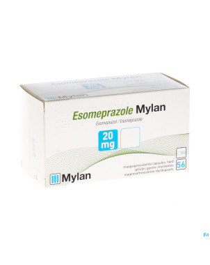 Esomeprazole viatris 20mg caps 56