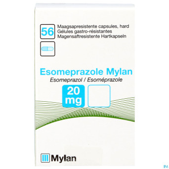 Esomeprazole viatris 20mg caps 56