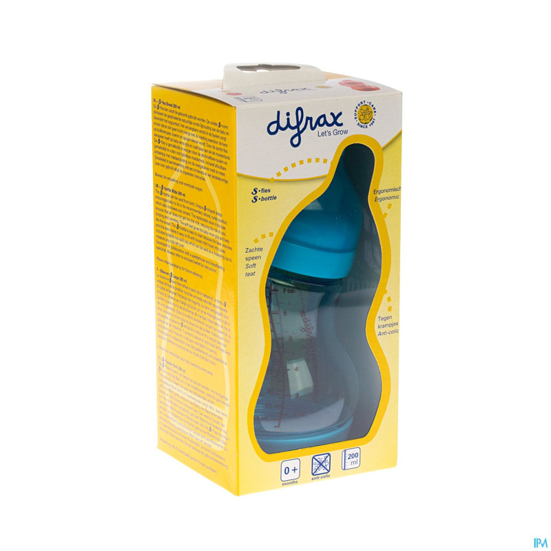Difrax s-biberon wide small 210ml    3131
