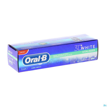 Oral b dentifrice 3d white revitalize 75ml