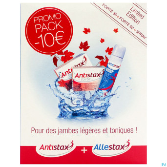 Antistax promopack 2012 comp 30+60+spray 75ml