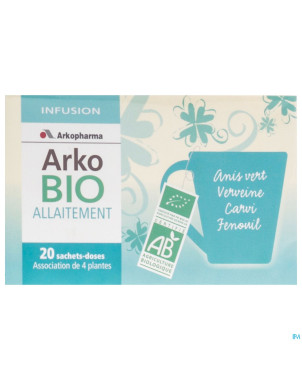 Arkobio infusion allaitement sach dose 20