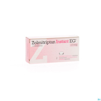 Zolmitriptan instant eg 2,5 mg comp orodisp  2