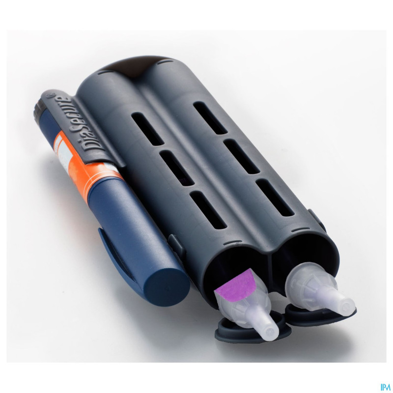 Diasecure noir etui stylo insuline