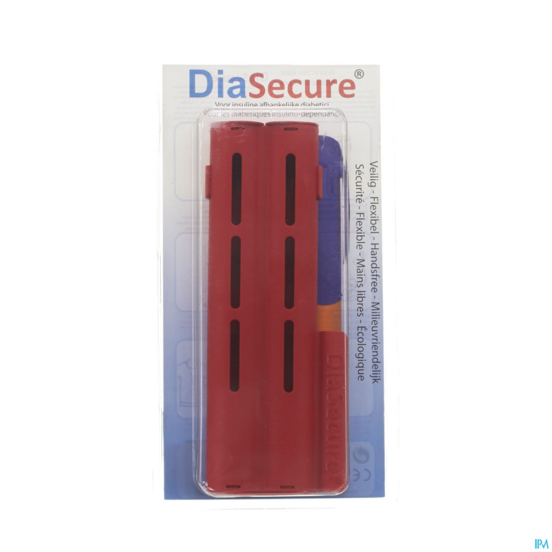 Diasecure bleu etui stylo insuline