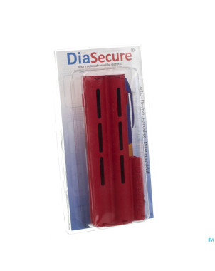 Diasecure rouge etui stylo insuline