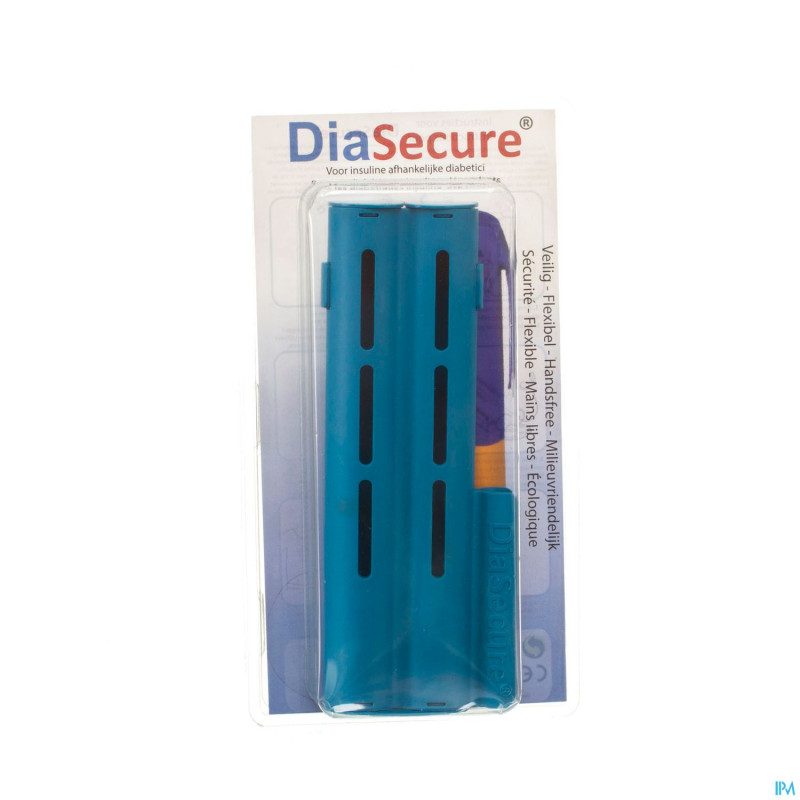 Diasecure turquoise etui stylo insuline