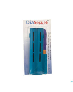 Diasecure turquoise etui stylo insuline