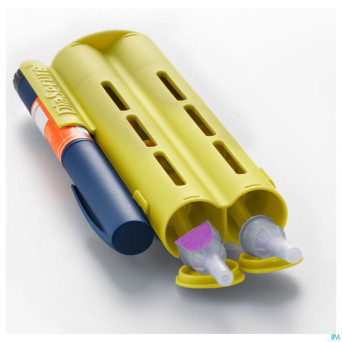 Diasecure jaune etui stylo insuline