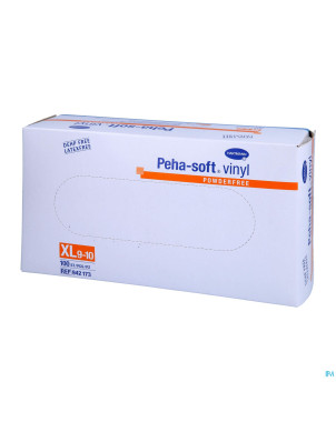Peha soft gants vinyl sans poudre   xl 100 9421738