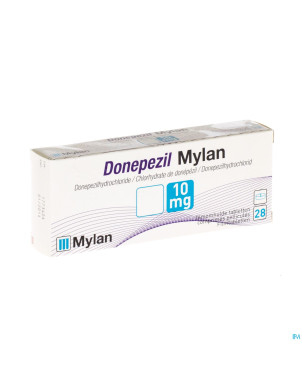 Donepezil mylan 10,0 mg comp pell 28 x 10,0 mg