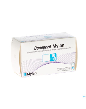 Donepezil mylan 10,0 mg comp pell 98 x 10,0 mg