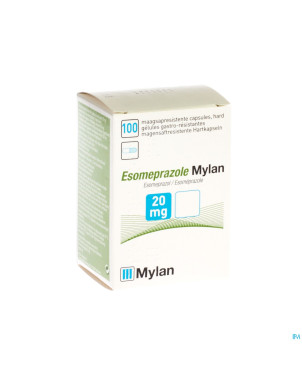 Esomeprazole viatris 20mg caps 100