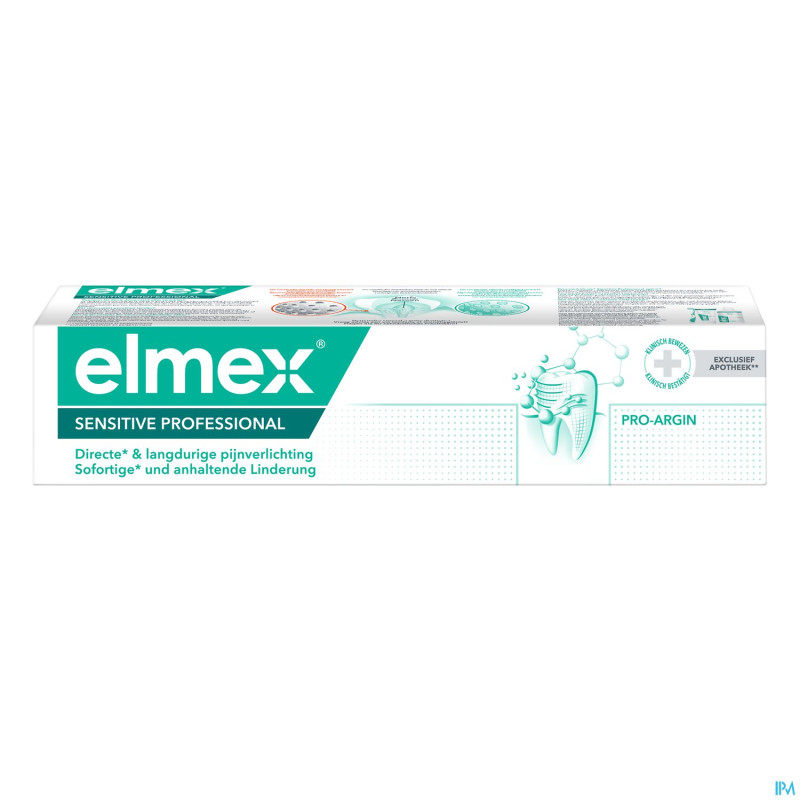 Elmex sensitive professional dentifrice tube 75ml