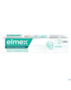 Elmex sensitive professional dentifrice tube 75ml