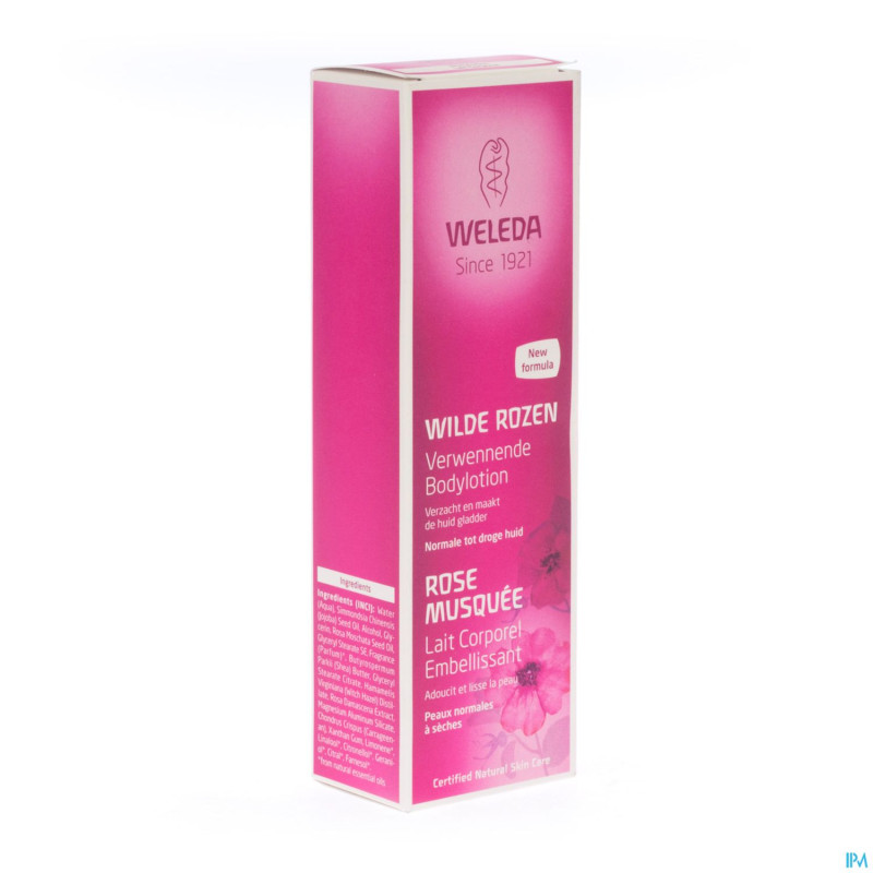 Weleda rose musquee lait corporel embelis. 200ml