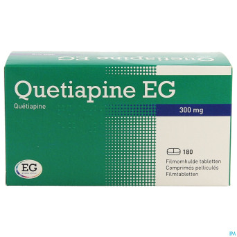 Quetiapine eg comp pell 180x300mg
