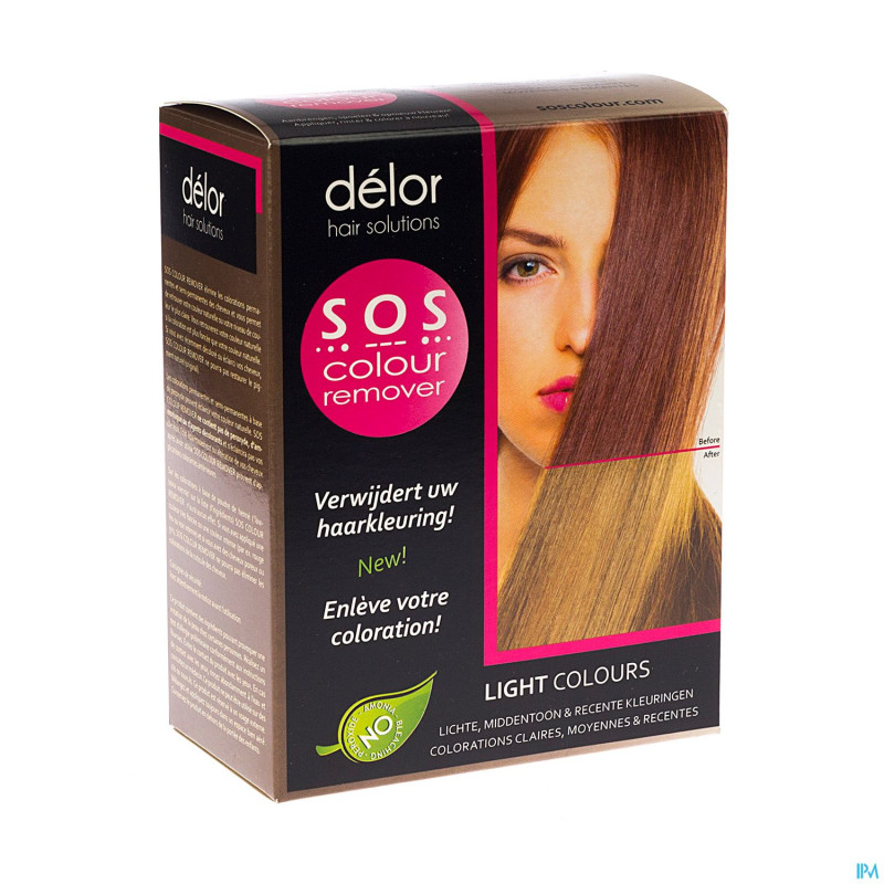 Sos colour remover light colours 3x60ml