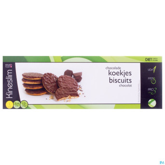 Kineslim biscuits chocolat barre 3x4