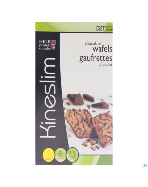 Kineslim gauffrette chocolat 3x2