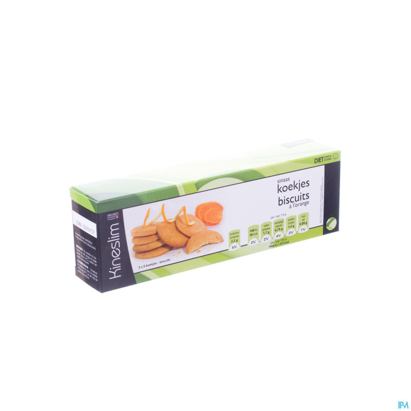 Kineslim biscuits orange 3x5