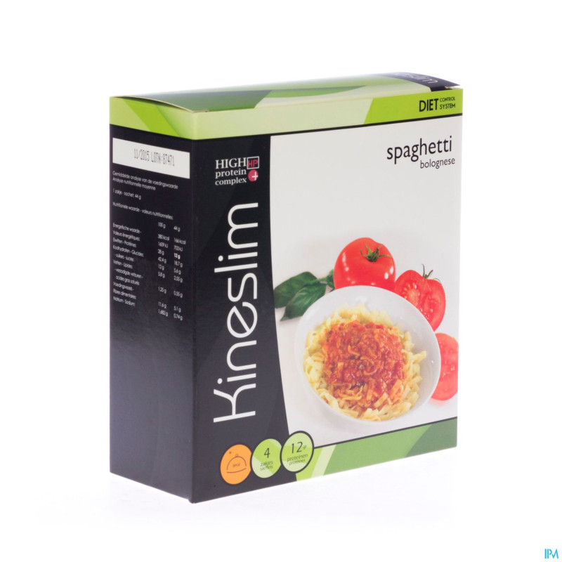 Kineslim spaghetti bolognese sach 4x44g