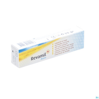 Revamil balm onguent cicatrisant miel tube 15g