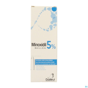 Minoxidil biorga 5% sol cutanee coffret  fl 1x60ml