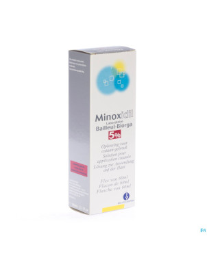Minoxidil biorga 5% sol cutanee coffret  fl 1x60ml