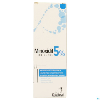 Minoxidil biorga 5% sol cutanee coffret  fl 1x60ml