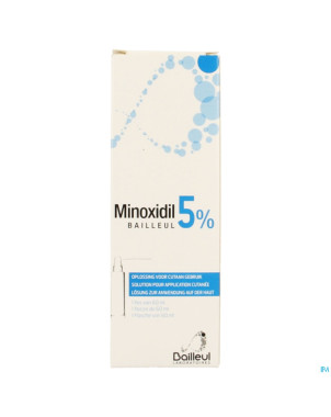 Minoxidil biorga 5% sol cutanee coffret  fl 1x60ml