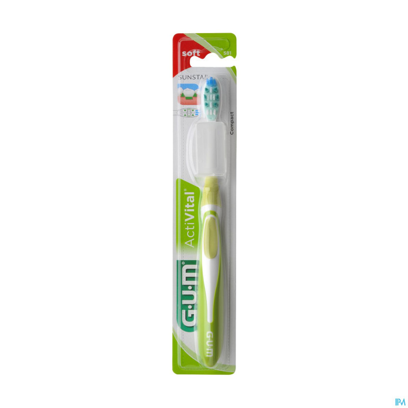 Gum activital comp brosse soft + softpicks    581m