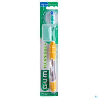 Gum brosse technique compact medium+softpicks 493m