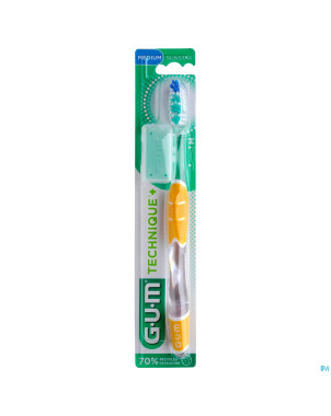Gum brosse technique compact medium+softpicks 493m