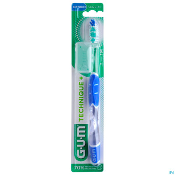 Gum brosse technique compact medium+softpicks 493m