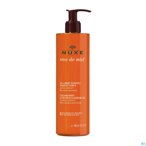 Nuxe reve de miel gel lavant surgras corps 400ml