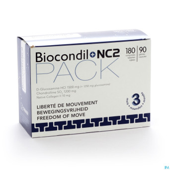 Biocondil nc2 comp 180 + gel  90