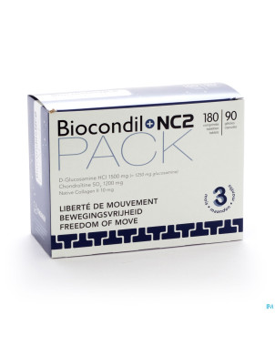 Biocondil nc2 comp 180 + gel  90