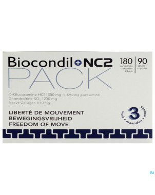 Biocondil nc2 comp 180 + gel  90