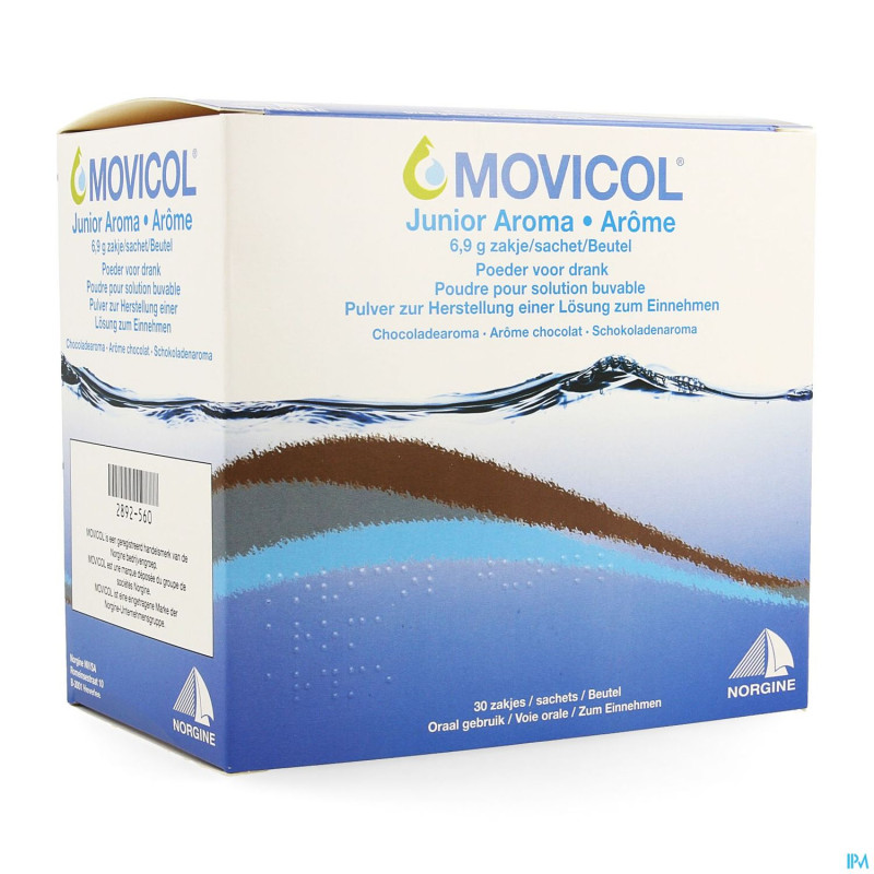 Movicol junior arome sachets 30 x 6,9 g