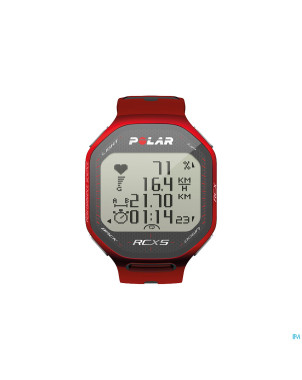 Polar rcx5 sd run red cardiofrequencemetre