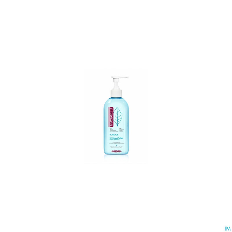 Noviderm boreade gel nettoyant purifiant