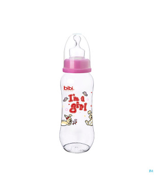 Bibi biberon etroit fille 0%bpa 250ml
