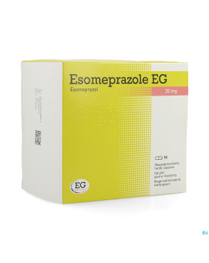 Esomeprazole eg 20mg caps gastro resist 98x20mg