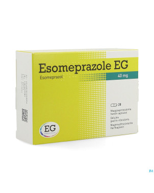 Esomeprazole eg 40mg caps gastro resist 28x40mg