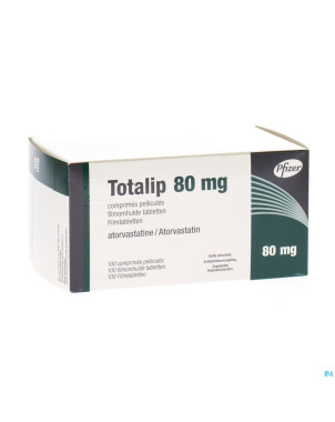 Totalip 80mg comp pell 100