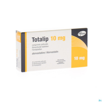Totalip 10mg comp pell  30