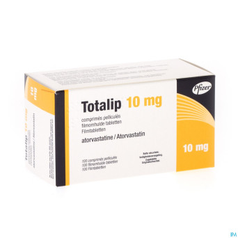 Totalip 10mg comp pell 100