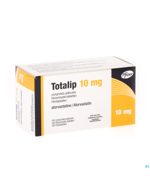 Totalip 10mg comp pell 100